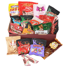 Lade das Bild in den Galerie-Viewer, Russian Snack Box - Eine typische Zusammenstellung der beliebtesten Süßigkeiten und Snacks aus Russland
